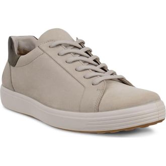 Ecco Soft 7 Sneaker in Pure Cashmere/Lion at Nordstrom, Size 9-9.5Us