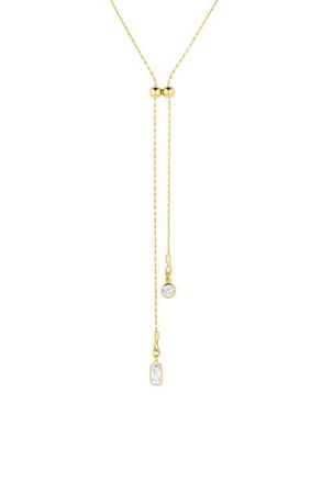 Set & Stones Zoey Lariat Necklace in Gold at Nordstrom