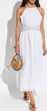 Frame Denim Sleeveless Dress, Womens, White