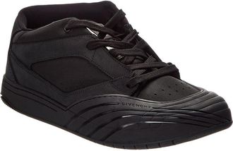 Givenchy Mid-Top Canvas & Leather Sneaker