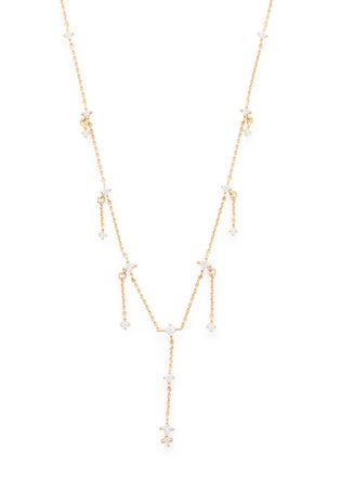 Astrid & Miyu Drop 18kt Gold-plated Necklace - One Size