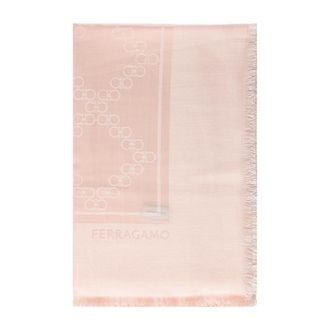 Ferragamo Silky Scarves, female, Pink, Size: ONE SIZE Silky Scarves