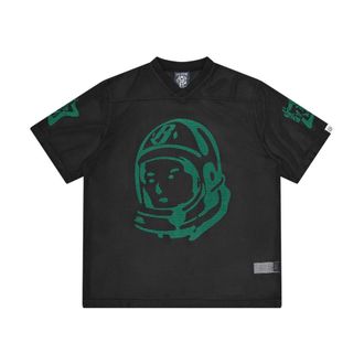 Billionaire Boys Club T-Shirts, male, Black, Size: M Astro Big Mesh Football T-shirt