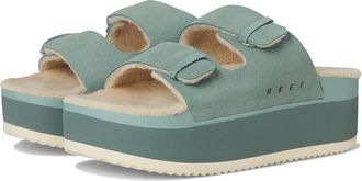 Reef Ojai Ciara Womens Sandals Frosty : 11 B - Medium, Leather/Rubber/Suede