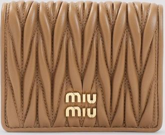 Miu Miu Matelass&eacute; Wallet