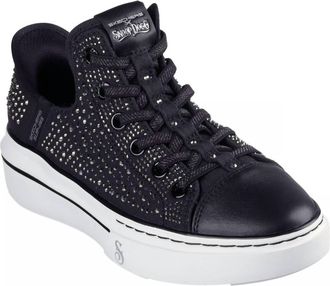 Skechers Womens Snoop One Rhine Stoned Sneakers In Black