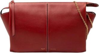 Celine Pre-owned Cross Body Bags, female, Red, Size: ONE SIZE Pre-owned Vintage Cross Body Bag
