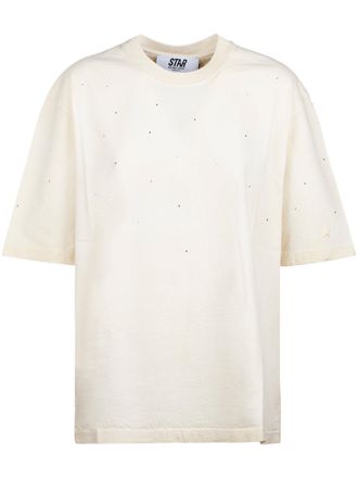 Golden Goose Star Degrade Office Vintage Cotton T-Shirt