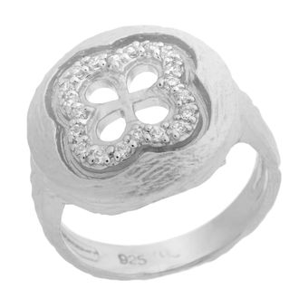 Orphelia Dames 925 Sterling Zilveren Ring - Zilver ZR-3945