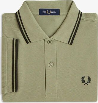 Fred Perry Mens Fred Perry Mens Twin Tipped Polo Shirt - Size: 40