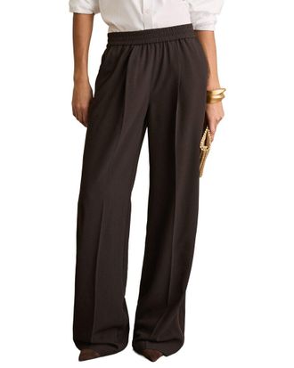 Reiss Remi Side Stripe Wide Leg Trouser
