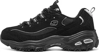 Skechers (WMNS) Skechers Dlites Sneakers Black 896738-BBK