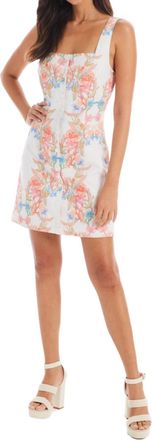Allison New York Womens Renee Mini Dress In Floral Arches