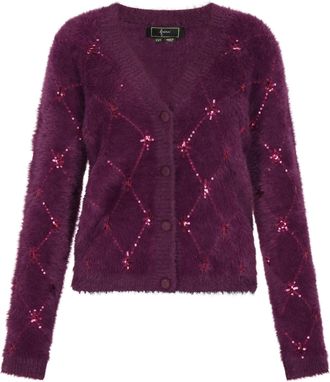 Faina Vest Dames pruim