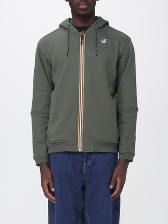 K-Way Felpa Uomo colore Militare