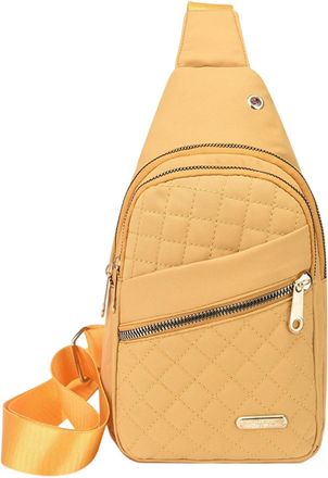 Generic Sling Backpack - Shoulder Chest Bag | Bag For Women | Shoulderr Backpack Casual Sling Pouch | Adjustable Strap, Lightweight Shoulder Front Pack For Ru