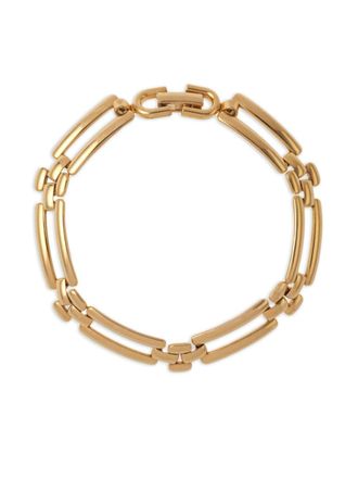 Monet Jewelry 1980s chain bracelet - women - Metal/22kt Gold Plated - One Size