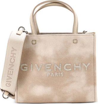 Givenchy G- Canvas Mini tote bag - Beige