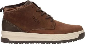 Rieker Warm Gevoerde Veterlaarzen - Heren - Veterlaarzen - Bruin - 40 EU - Schoenen