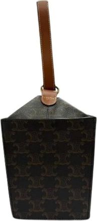 Celine Borsa Pre-owned Triomphe Canvas - - Pre-owned - Donna - Marrone - ONE SIZE