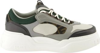 Fendi Sneakers, male, Gray, Size: 9 1/2 US Force Sneakers