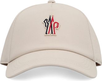 Moncler Womens Baseball Cap Cream Cotton Hat