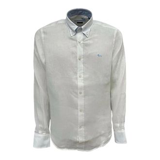 Harmont & Blaine Crn 014010883B100 - Heren - Casual Overhemden - Wit - XS - Overhemden