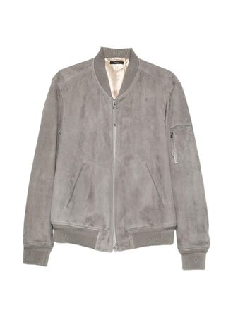 Tom Ford su&egrave;de leren bomberjack