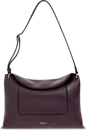 Wandler Penelope Slouch Bag - Dames - Schoudertassen - Paars - ONE Size - Leer - Tassen