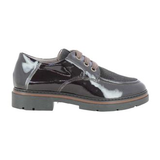 DL Sport Schoenen, Dames, Bruin, 40 EU, Leer, Gestreepte Schoenen 7249