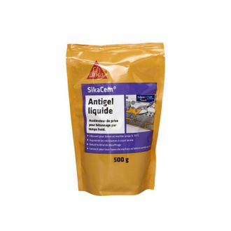Sika Cim Anticongelante, Aditivo Anticongelante Para Mortero Y Hormigon, 500ml, Incoloro - Sika