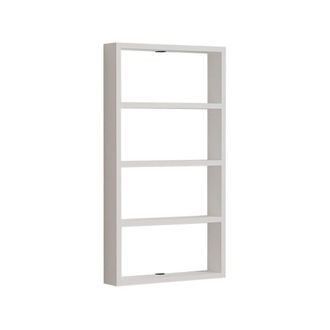 Calicosy Estanter&iacute;a de pared con 4 baldas h80 cm - Blanco