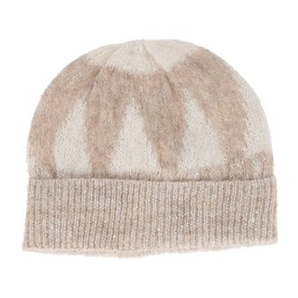PESERICO Beanie - unisex - Accessoires - Beige - Maat: M