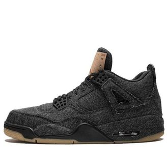 Air Jordan 4 Retro x Levis Black Denim AO2571-001