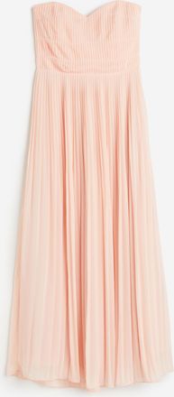 H&M Langes Bandeaukleid - Orange