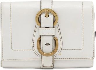 Coach Portafoglio con fibbia Pre-owned - Bianco