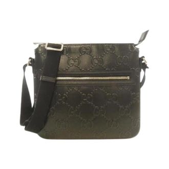 Gucci Pre-owned Cross Body Bags, female, Black, Size: ONE SIZE Pre-owned Vintage Shoulder Bag