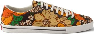 Prada Sneakers a fiori - Marrone