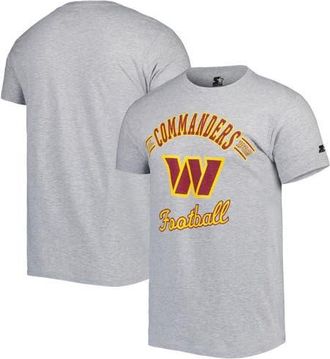 Starter Mens Starter Heathered Gray Washington Commanders Prime Time T-Shirt at Nordstrom, Size X-Large