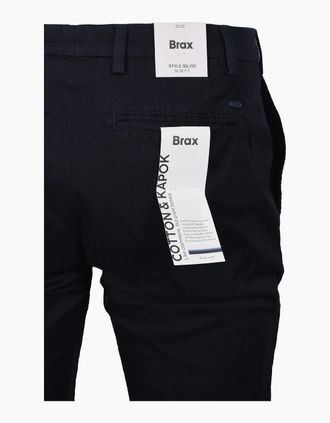 Brax Mens BRAX SILVIO COTTON CHINO NAVY - Size: 36