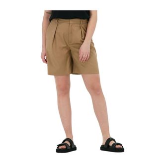 Gestuz Paula Mw Shorts - Dames - Korte Broeken - Bruin - XS - Katoen - Korte Broeken