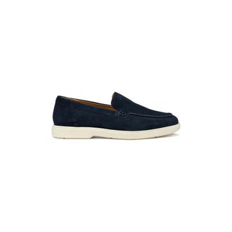 Geox Schoenen, Heren, Blauw, 43 EU, Leer, Spherica Ec 17 Loafers