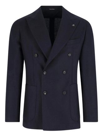 Tagliatore double-breasted blazer - Blue