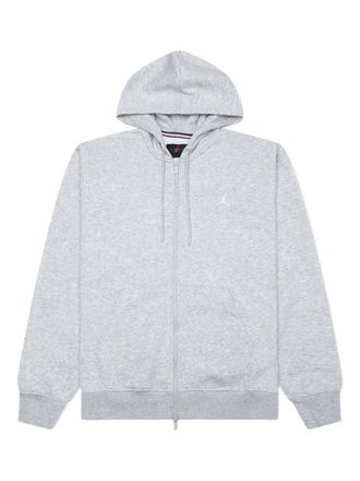 Nike Jordan Brooklyn fleece zip-up hoodie - men - Fabric - M - Grey