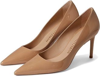 Stuart Weitzman Stuart 85 Pump Womens Shoes Adobe : 10 B, Leather