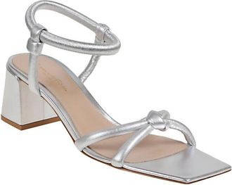 Gianvito Rossi Sandalen - Metallic Leather Sandal - für Damen