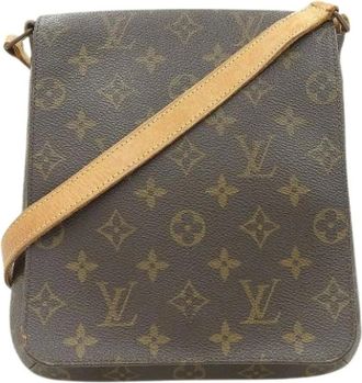 Louis Vuitton Pre-owned Cross Body Bags, female, Brown, Size: ONE SIZE Pre-owned Vintage Cross Body Bag