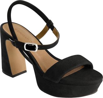 Bernardo Ventura Suede Platform Sandal