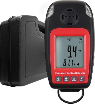 OEM Detector De Hidr&oacute;geno Y Azufre (h2s) Detector De Gas Monitor Port&aacute;til Con Alarma Sonora Y Luminosa Para Seguridad Y Monitoreo Ambiental