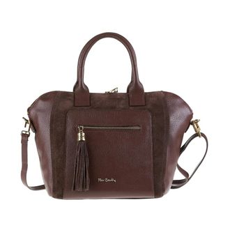 Pierre Cardin Dollaro Handtas - Dames - Handtassen - Bruin - ONE Size - Katoen - Tassen